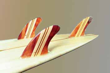 Glass-on Surfboard Fin
