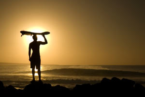 Sunset Surfer