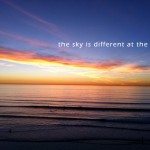 The Sky Is Different At The Ocean
